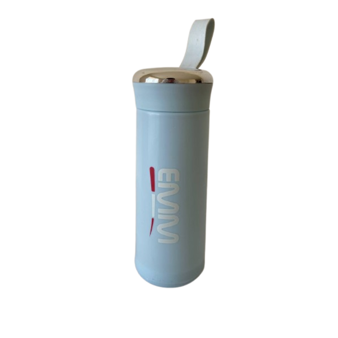 EMM Performance Glass Water Bottles with Handles and Covers