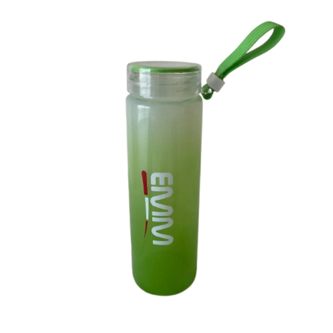 EMM Performance Glass Water Bottles with Handles