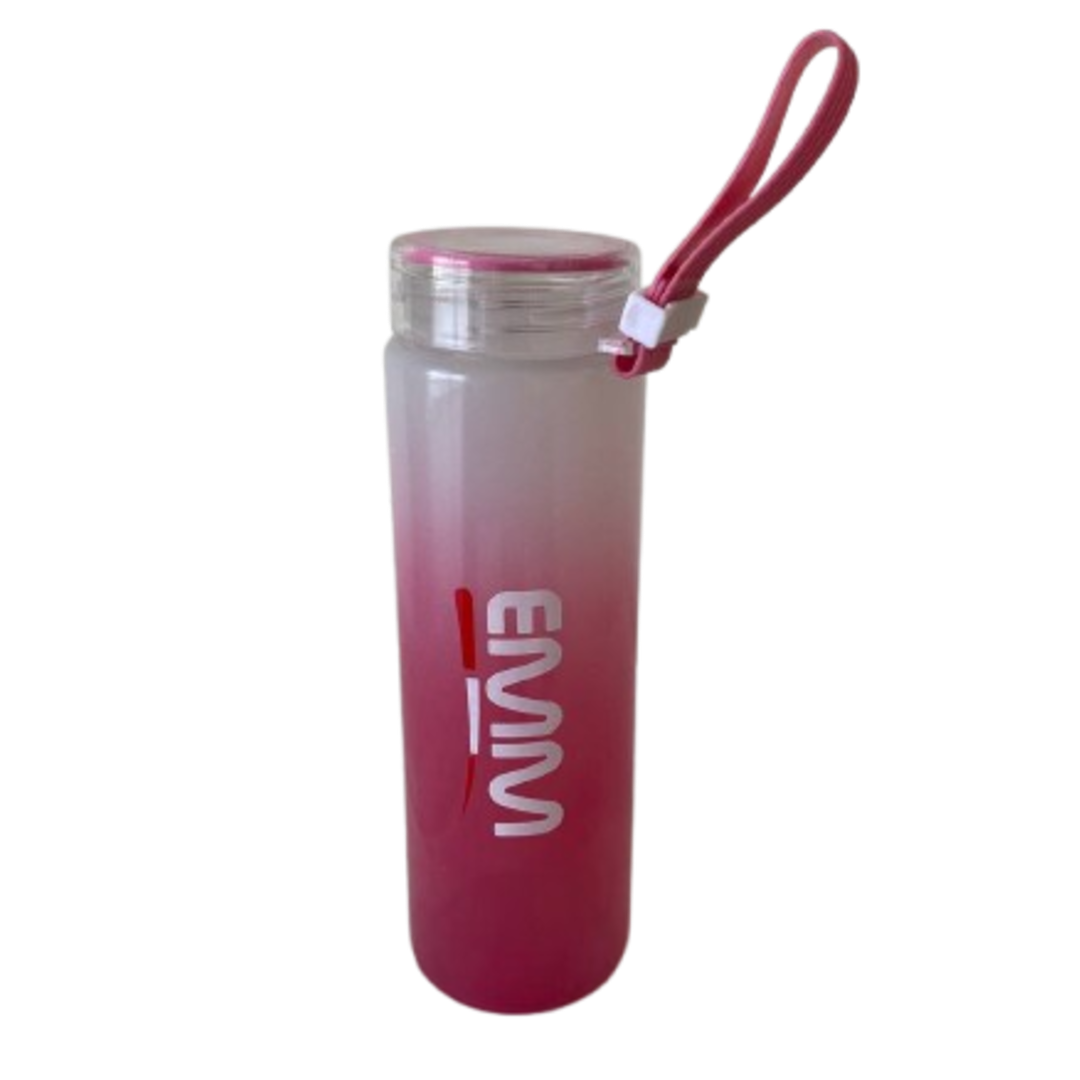 EMM Performance Glass Water Bottles with Handles